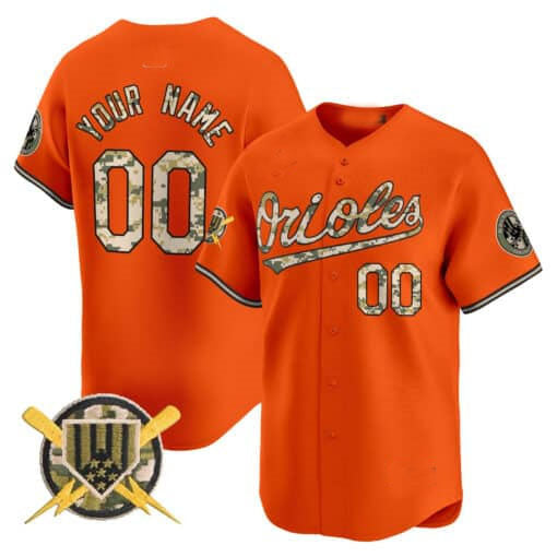 Custom B.Orioles Armed Forces Day Vapor Premier Limited ¨C All Stitched Baseball Jerseys baseball jersey product view 3