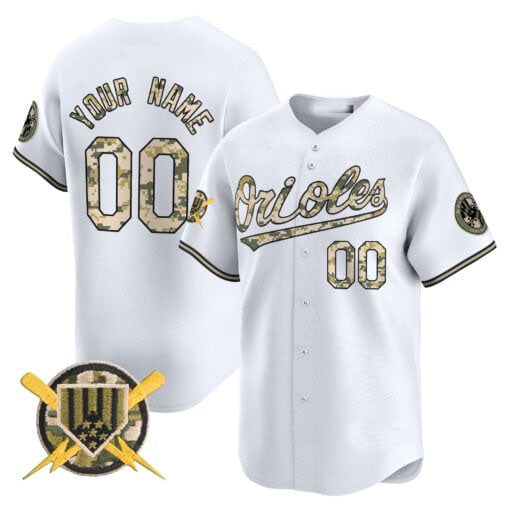 Custom B.Orioles Armed Forces Day Vapor Premier Limited ¨C All Stitched Baseball Jerseys baseball jersey product view 4