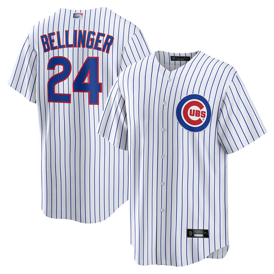 C.Cubs #24 Cody Bellinger Player Whtie Replica Game Baseball Jerseys baseball jersey product view 1