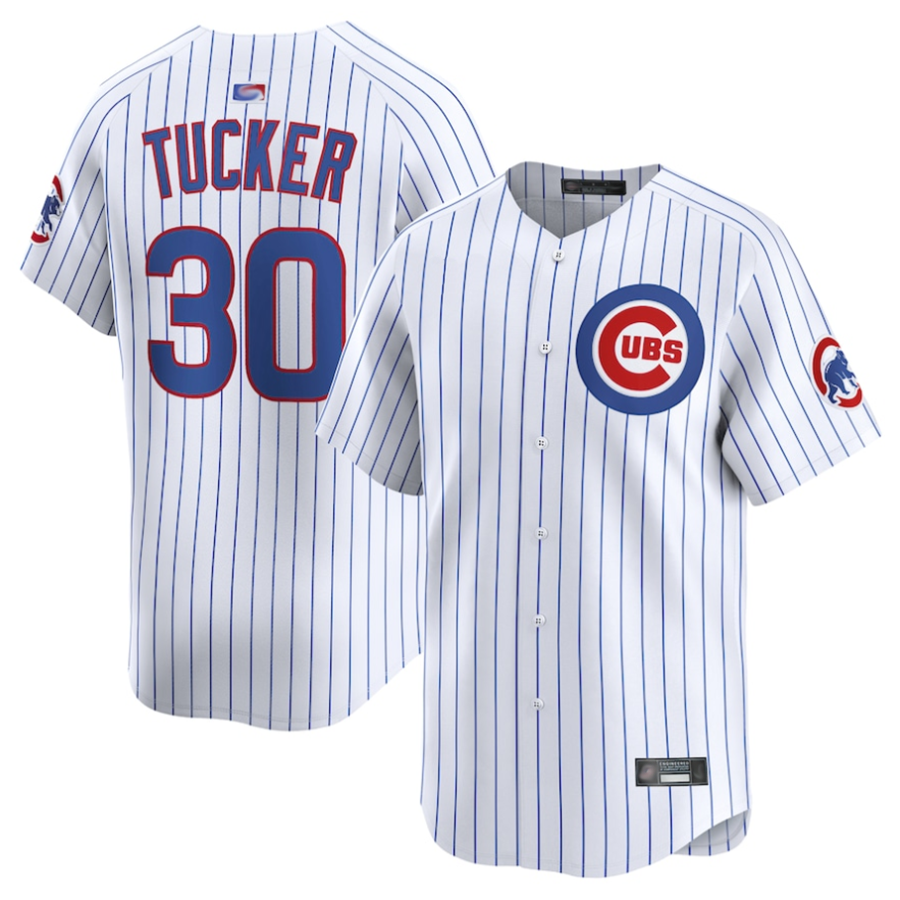 C.Cubs #30 Kyle Tucker Player White Limited Baseball Jerseys baseball jersey product view 1