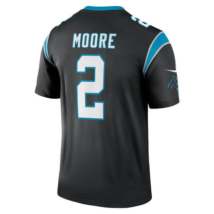 C.Panthers #2 D.J. Moore Black Legend Player Jerseyr Stitched American Football Jerseys football jersey product view 1