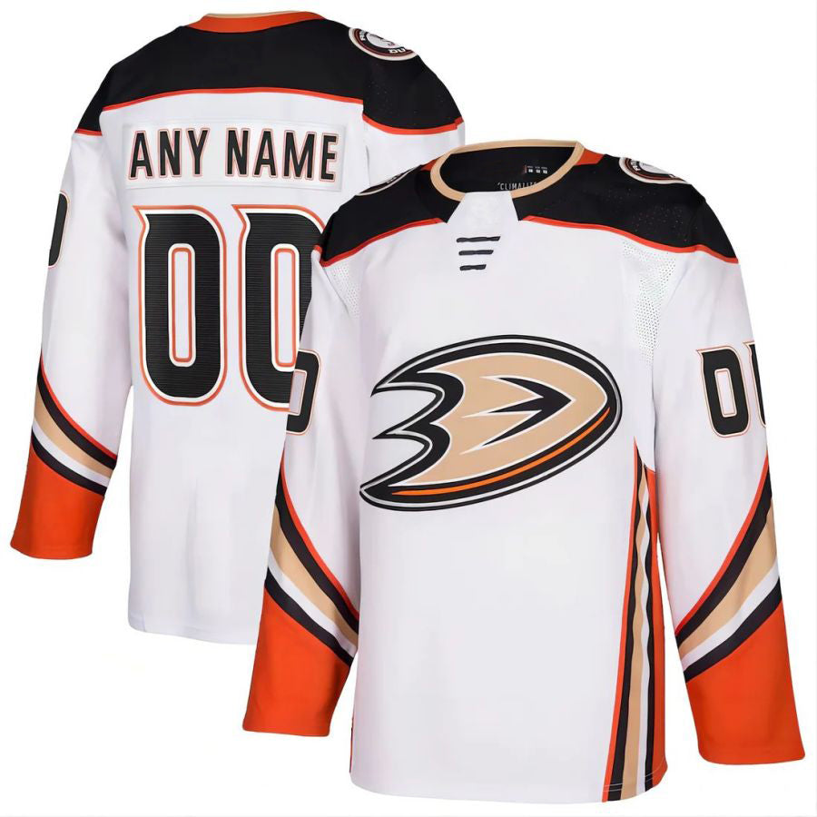 Custom A.Ducks Supporters Breakaway White Stitched Hockey Jerseys hockey jersey product view 1