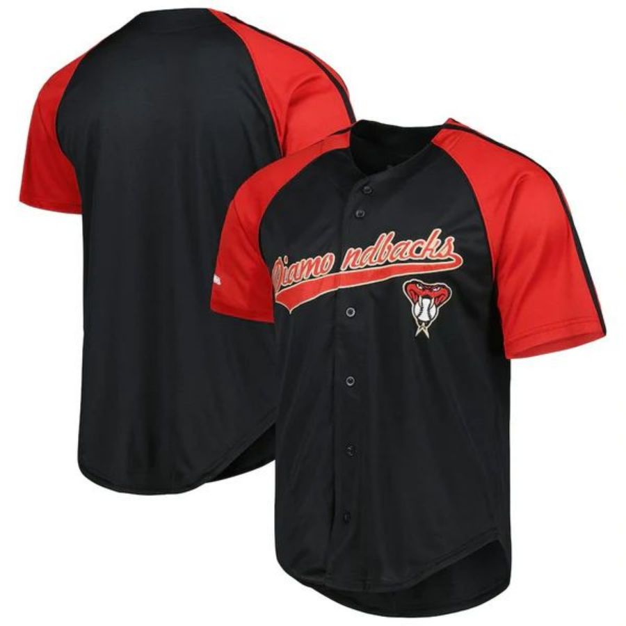 A.Diamondbacks Blank Player Red-Black Replica Stitches Baseball Jerseys baseball jersey product view 1