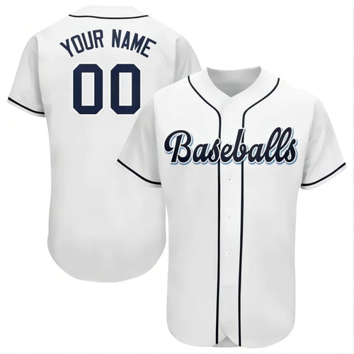 Custom TB.Rays Stitched Personalized Button Down Baseball Jerseys baseball jersey product view 1