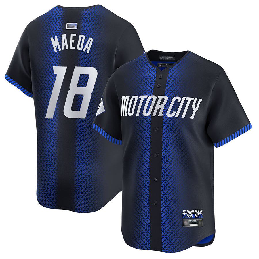D.Tigers #18 Kenta Maeda Player City Connect Limited Baseball Jerseys baseball jersey product view 1