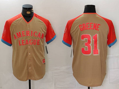 D.Tigers #31 Riley Greene Cream All Star Limited Player Jersey Stitched Baseball Jerseys baseball jersey product view 1