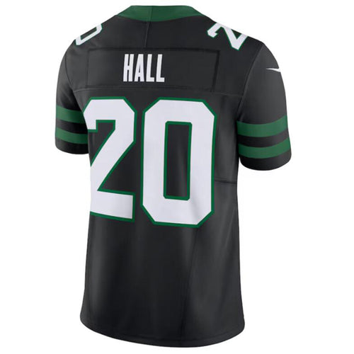 NY.Jets #20 Breece Hall Player Black Vapor F.U.S.E. Limited Football Jerseys football jersey product view 1