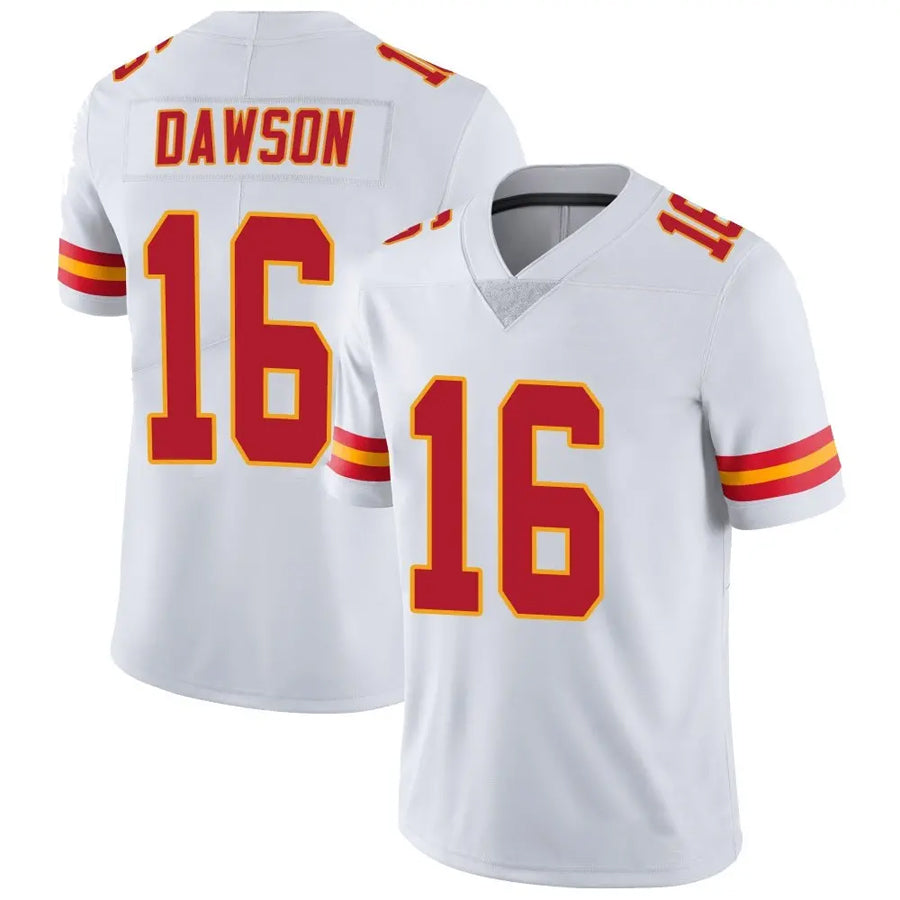 KC.Chiefs #16 Len Dawson Player White Vapor Limited Stitched Football Jerseys football jersey product view 1