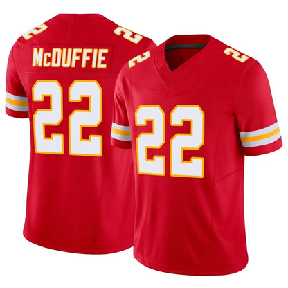 KC.Chiefs #22 Trent McDuffie Player Red Vapor F.U.S.E. Limited Stitched Football Jerseys football jersey product view 1