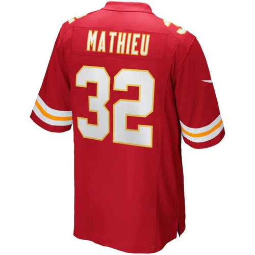 KC.Chiefs #32 Tyrann Mathieu Red Game Player Jersey Stitched American Football Jerseys football jersey product view 1