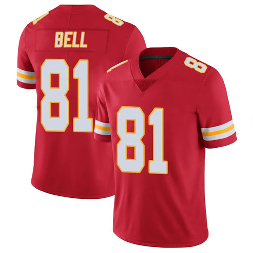 KC.Chiefs #81 Blake Bell Player Red Vapor Limited Stitched Football Jerseys football jersey product view 1