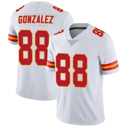 KC.Chiefs #88 Tony Gonzalez Player White Vapor F.U.S.E. Limited Stitched Football Jerseys football jersey product view 1