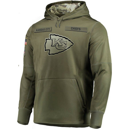 KC.Chiefs Salute To Service Club Pullover Hoodie Stitched American Football Jerseys football jersey product view 1