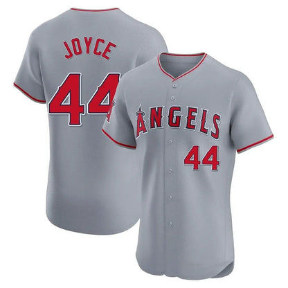 LA.Angels #44 Ben Joyce Player Gray City Connect Limited Elite Baseball Jerseys baseball jersey product view 1