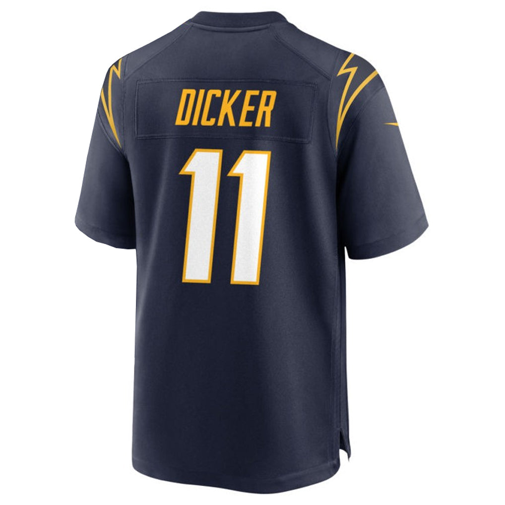 LA.Chargers #11 Cameron Dicker Player Navy Home Game Football Jerseys football jersey product view 1