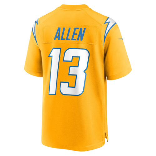 LA.Chargers #13 Keenan Allen Player Gold Home Game Football Jerseys football jersey product view 1