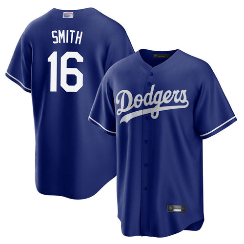 LA.Dodgers #16 Will Smith Player Royal Home Replica Baseball Jerseys baseball jersey product view 1