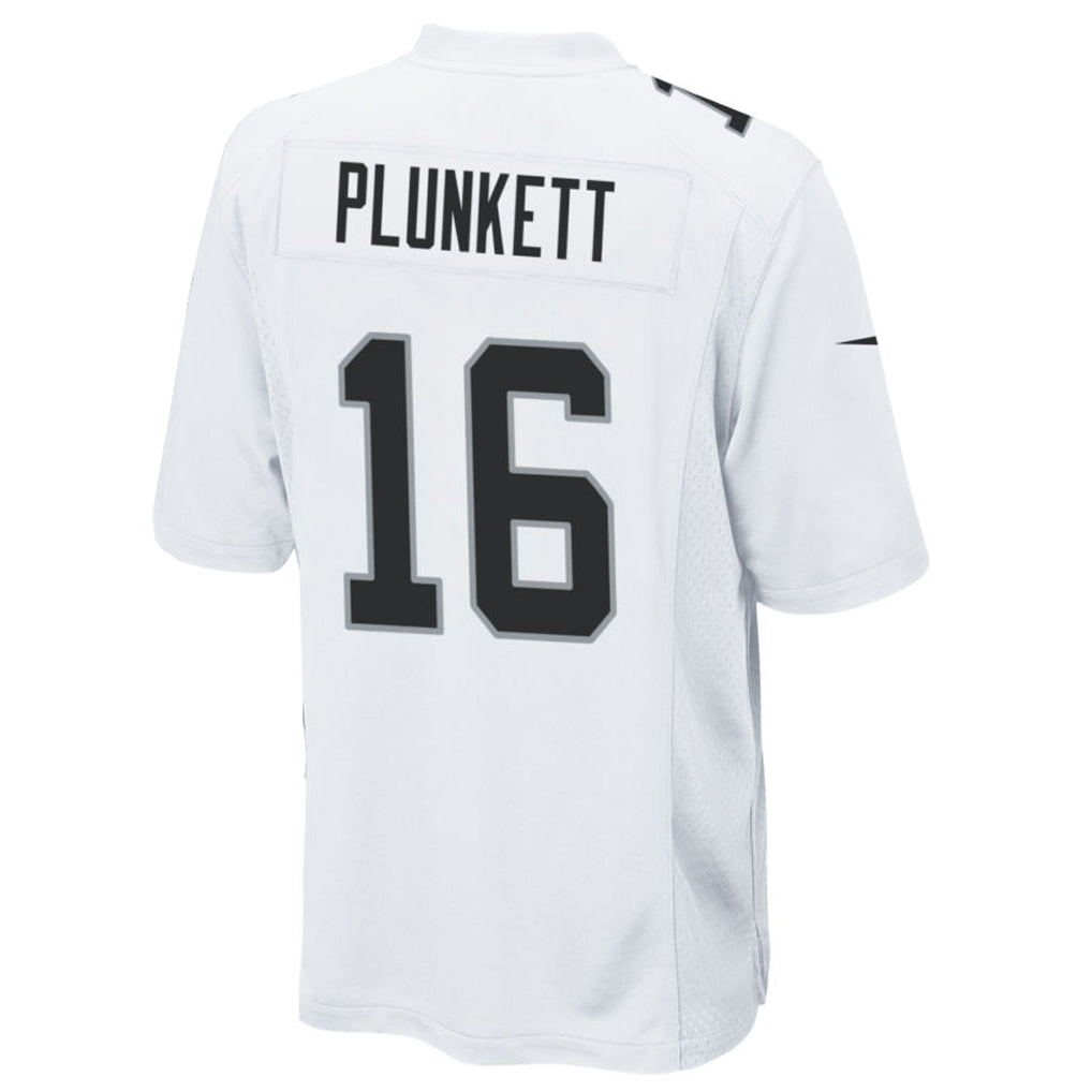 LV.Raiders #16 Jim Plunkett Player White Home Game Football Jerseys football jersey product view 1