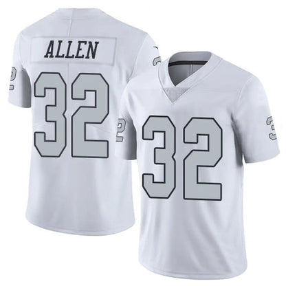 LV.Raiders #32 Marcus Allen Player White Alternate Vapor Limited Football Jerseys football jersey product view 1