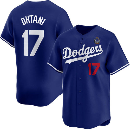 LA.Dodgers #17 Shohei Ohtani Player Royal Limited Cool Base Stitched Baseball Jerseys baseball jersey product view 1