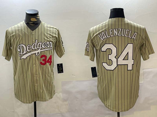 LA.Dodgers #34 Fernando Valenzuela Player Jersey Authentic Collection Stitched Baseball Jerseys baseball jersey product view 1