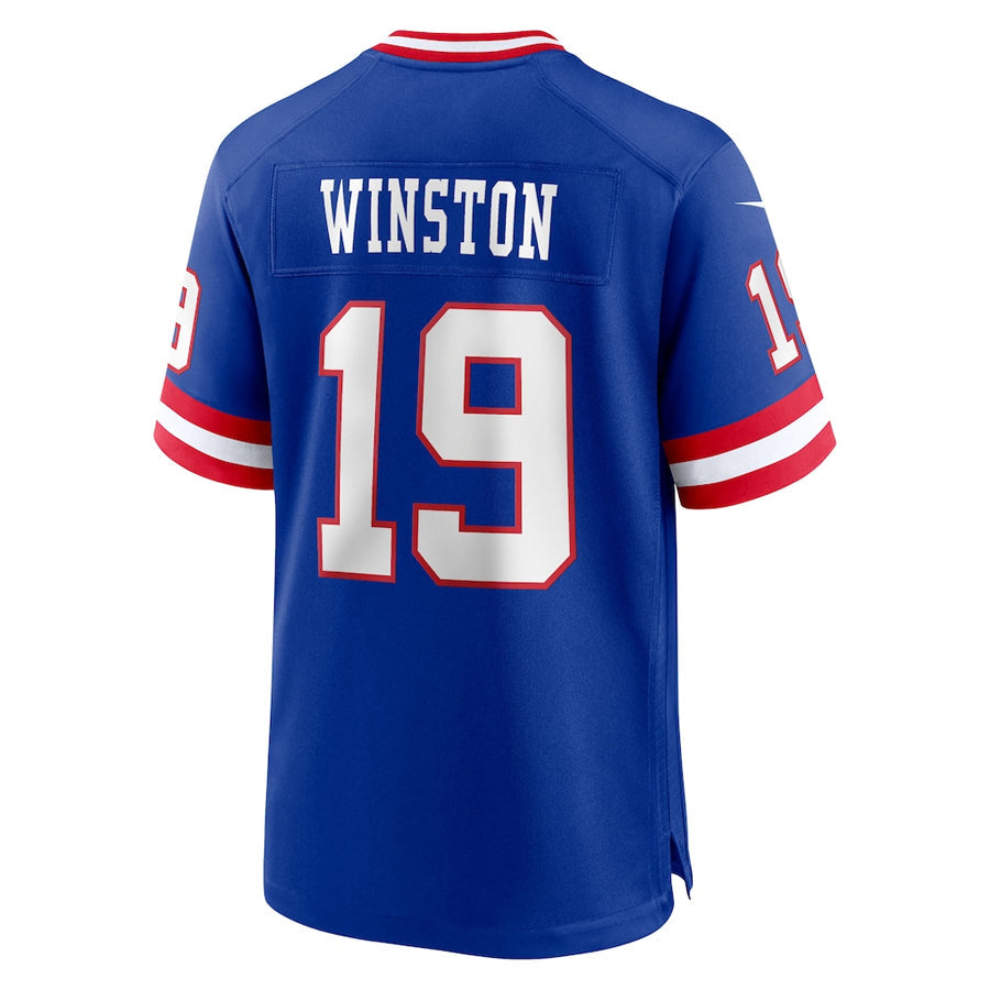 NY.Giants #19 Jameis Winston Player Red Alternate Game Football Jerseys football jersey product view 1