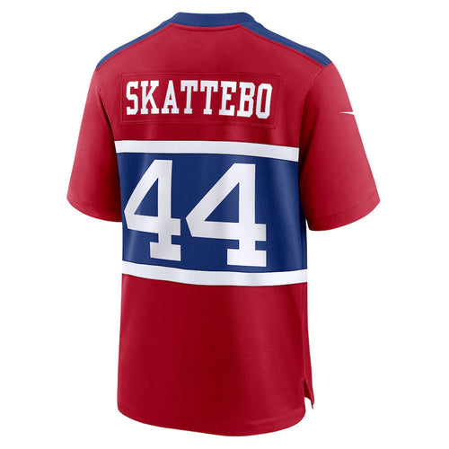 NY.Giants #44 Cam Skattebo Player Century Red Home Game Football Jerseys football jersey product view 1
