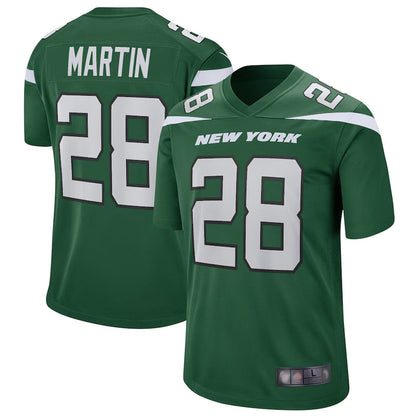 NY.Jets #28 Curtis Martin Player Green Game Football Jerseys football jersey product view 1
