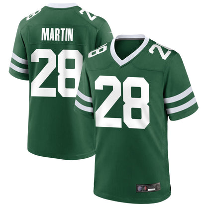 NY.Jets #28 Curtis Martin Player Green Home Game Football Jerseys football jersey product view 1