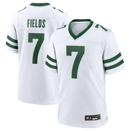 NY.Jets #7 Justin Fields Player White Replica Limited Football Jerseys football jersey product view 1