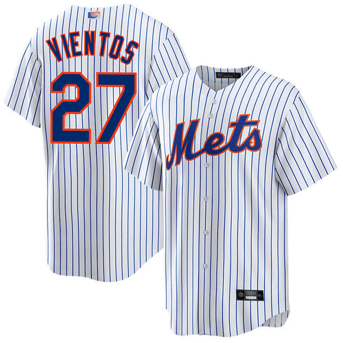 NY.Mets #27 Mark Vientos Player Home Replica Baseball Jerseys baseball jersey product view 1