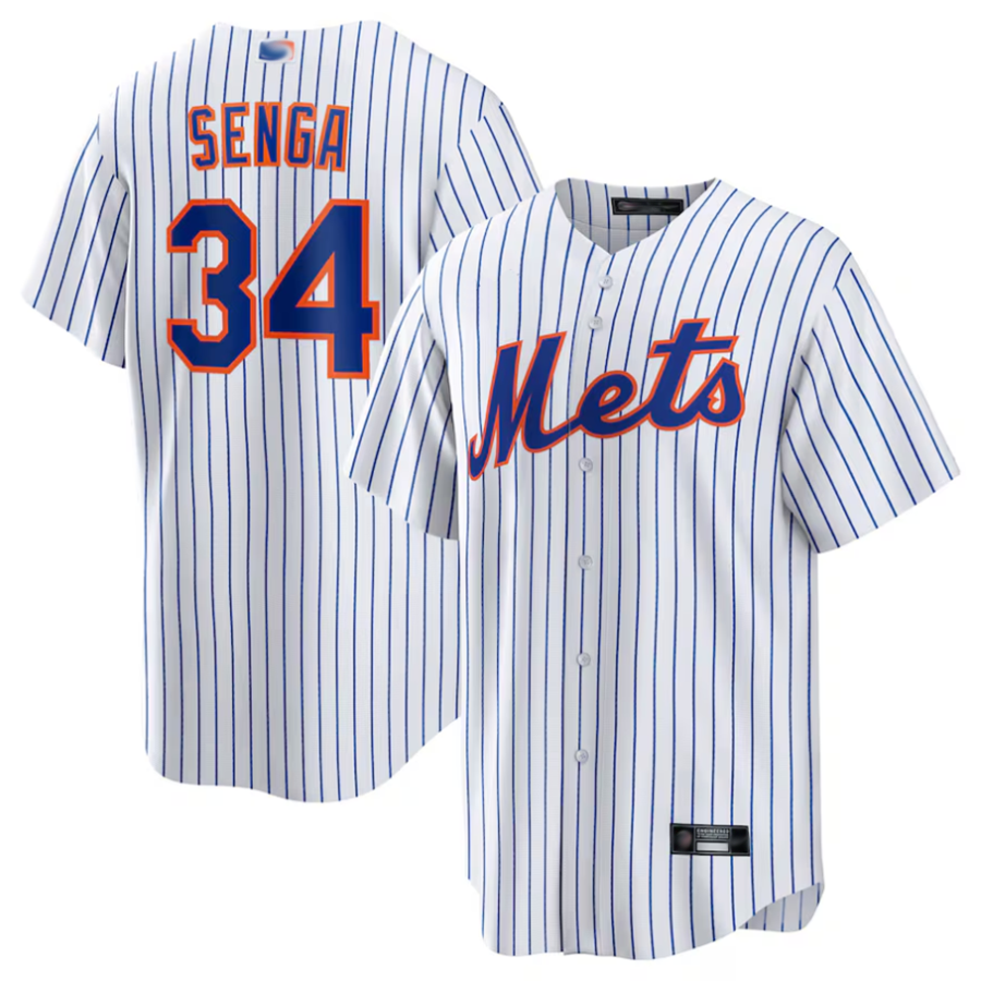 NY.Mets #34 Kodai Senga Player White Home Replica Baseball Jerseys baseball jersey product view 1