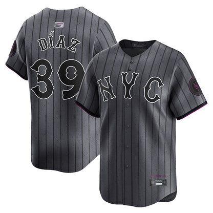 NY.Mets #39 Edwin Diaz Player City Connect Limited Baseball Jerseys baseball jersey product view 1