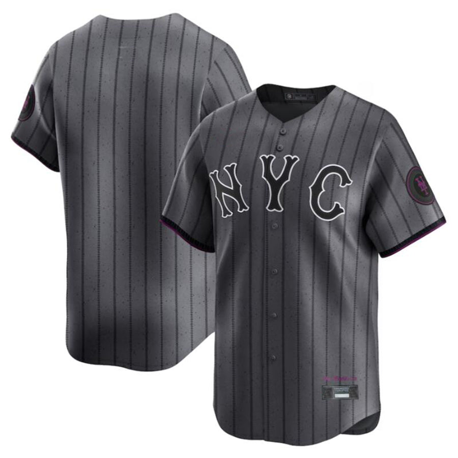 NY.Mets Blank Player City Connect Limited Stitched Bsaeball Jerseys baseball jersey product view 1