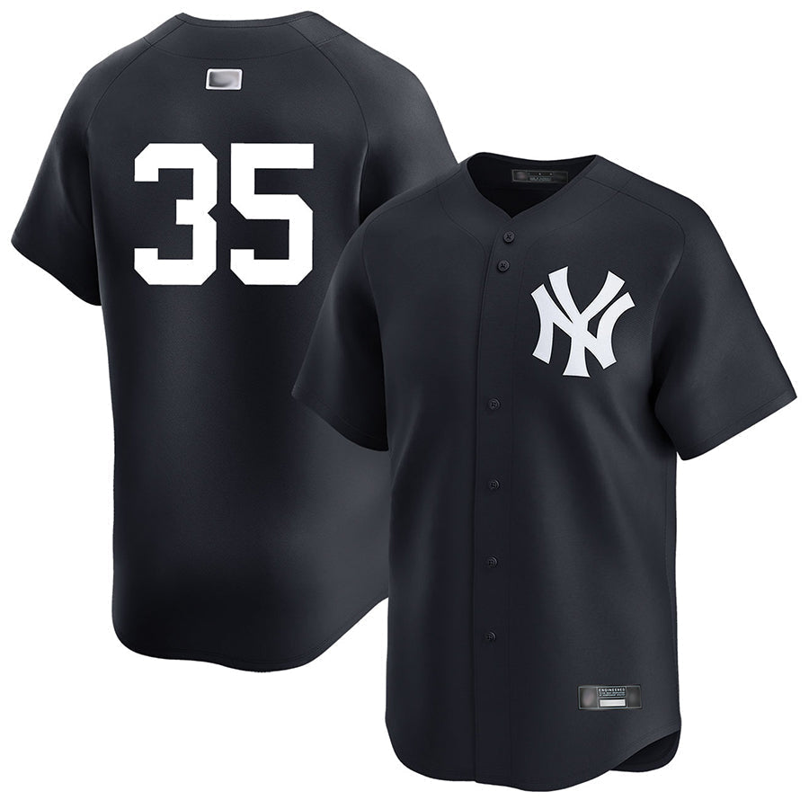 NY.Yankees #35 Cody Bellinger Player Black Home Replica Baseball Jerseys baseball jersey product view 1