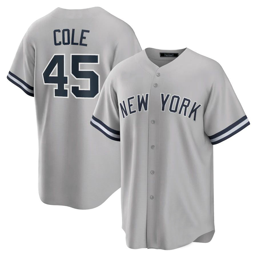 NY.Yankees #45 Gerrit Cole Player Black Home Limited Baseball Jerseys baseball jersey product view 1