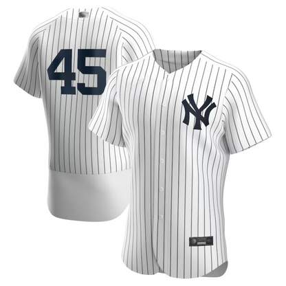 NY.Yankees #45 Gerrit Cole Player White Home Elite Baseball Jerseys baseball jersey product view 1