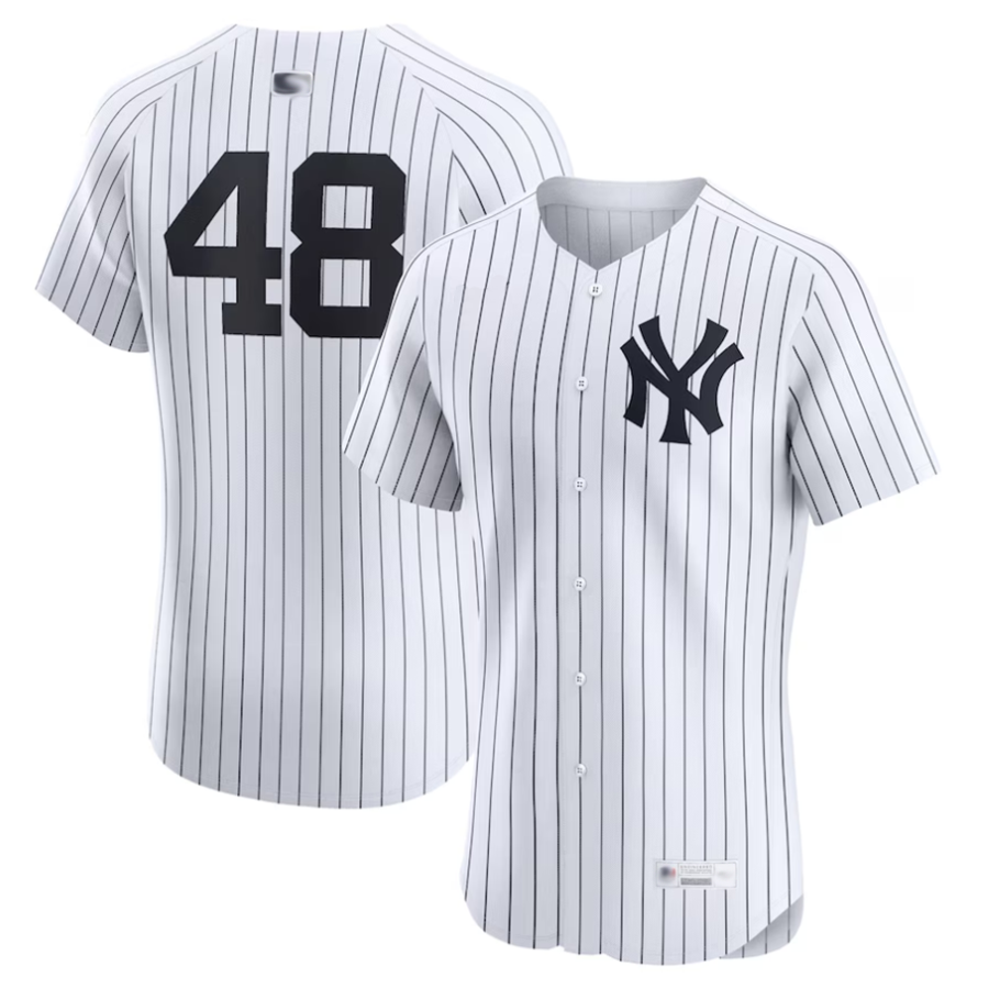 NY.Yankees #48 Paul Goldschmidt Player White Home Elite Baseball Jerseys baseball jersey product view 1