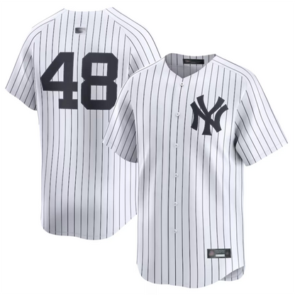 NY.Yankees #48 Paul Goldschmidt Player White Home Limited Baseball Jerseys baseball jersey product view 1