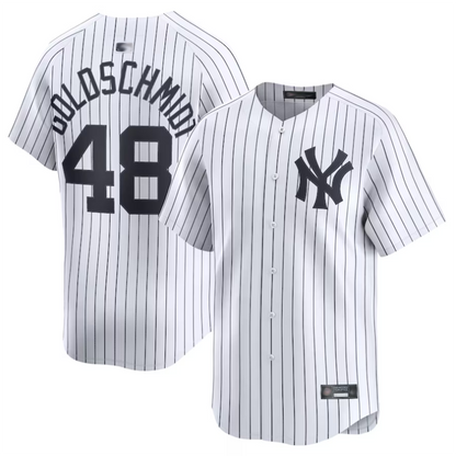 NY.Yankees #48 Paul Goldschmidt White Home Limited Player Baseball Jerseys baseball jersey product view 1