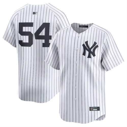 NY.Yankees #54 Max Fried Player White Home Limited Baseball Jerseys baseball jersey product view 1