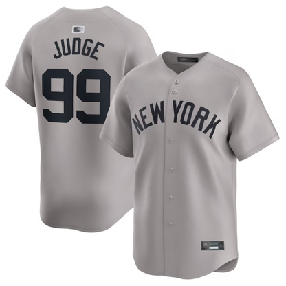 NY.Yankees #99 Aaron Judge Gray Limited Player Baseball Jerseys baseball jersey product view 1