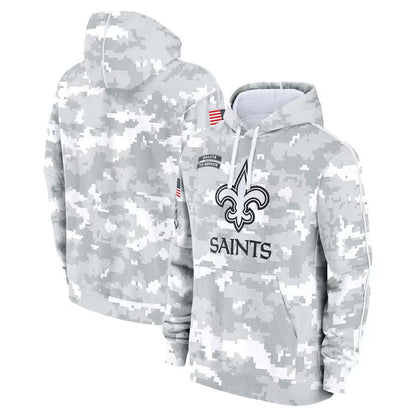 NO.Saints Salute To Service Club Pullover Hoodie Player Game Jersey Stitched American Football Jerseys football jersey product view 1