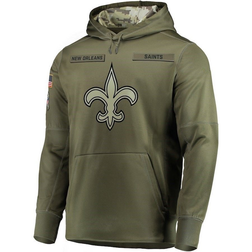 NO.Saints Salute To Service Club Pullover Hoodie Birthday gifts Stitched American Football Jerseys Player Jersey football jersey product view 1