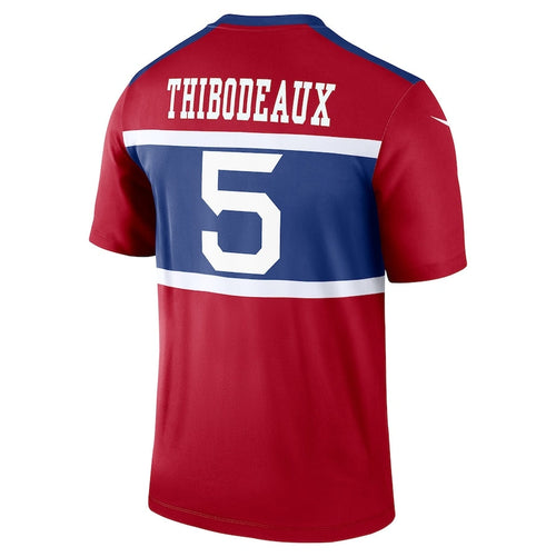 NY.Giants #5 Kayvon Thibodeaux Alternate Legend Player Jersey - Century Red American Football Jerseys football jersey product view 1