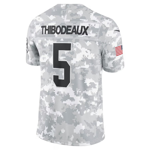 NY.Giants #5 Kayvon Thibodeaux Player Arctic Camo Salute to Service Limited Stitched American Football Jerseys football jersey product view 1
