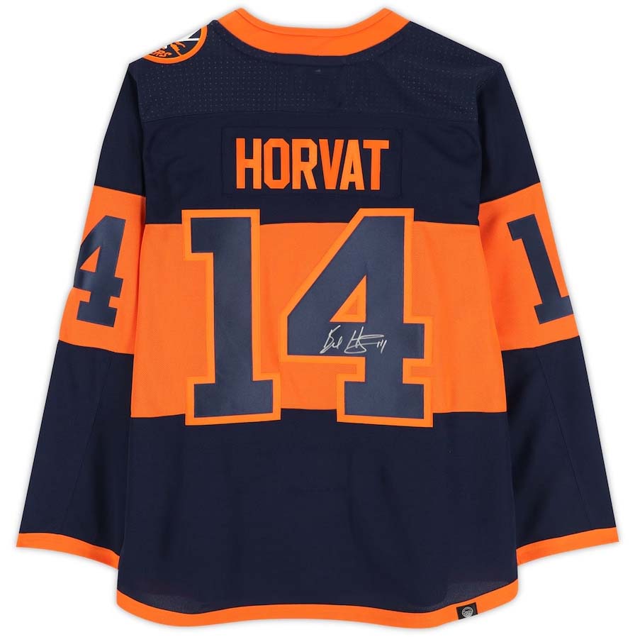 NY.Islanders #14 Bo Horvat Autographed Supporters Player Game Jersey Stitched American Hockey Jerseys hockey jersey product view 1
