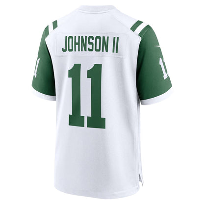 NY.Jets #11 Jermaine Johnson II Classic Game Player Jersey - White American Football Jerseys football jersey product view 1