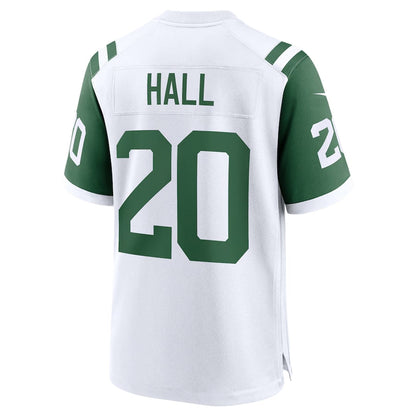 NY.Jets #20 Breece Hall Classic Player Game Jersey - White American Football Jerseys football jersey product view 1