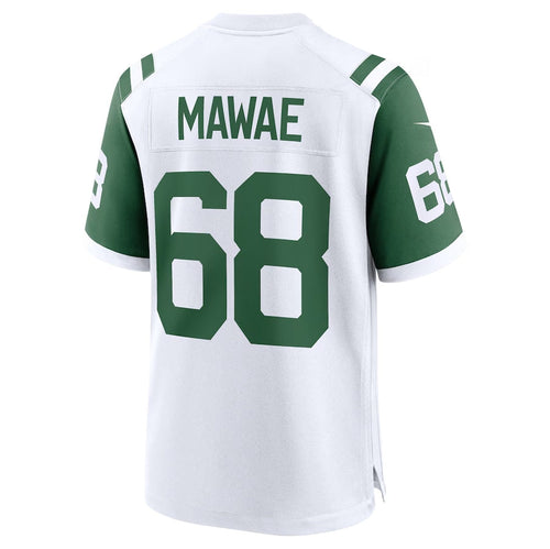 NY.Jets #68 Kevin Mawae Classic Player Game Jersey - White American Football Jerseys football jersey product view 1